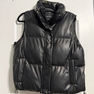 New Look Sleek Black Puffer Vest